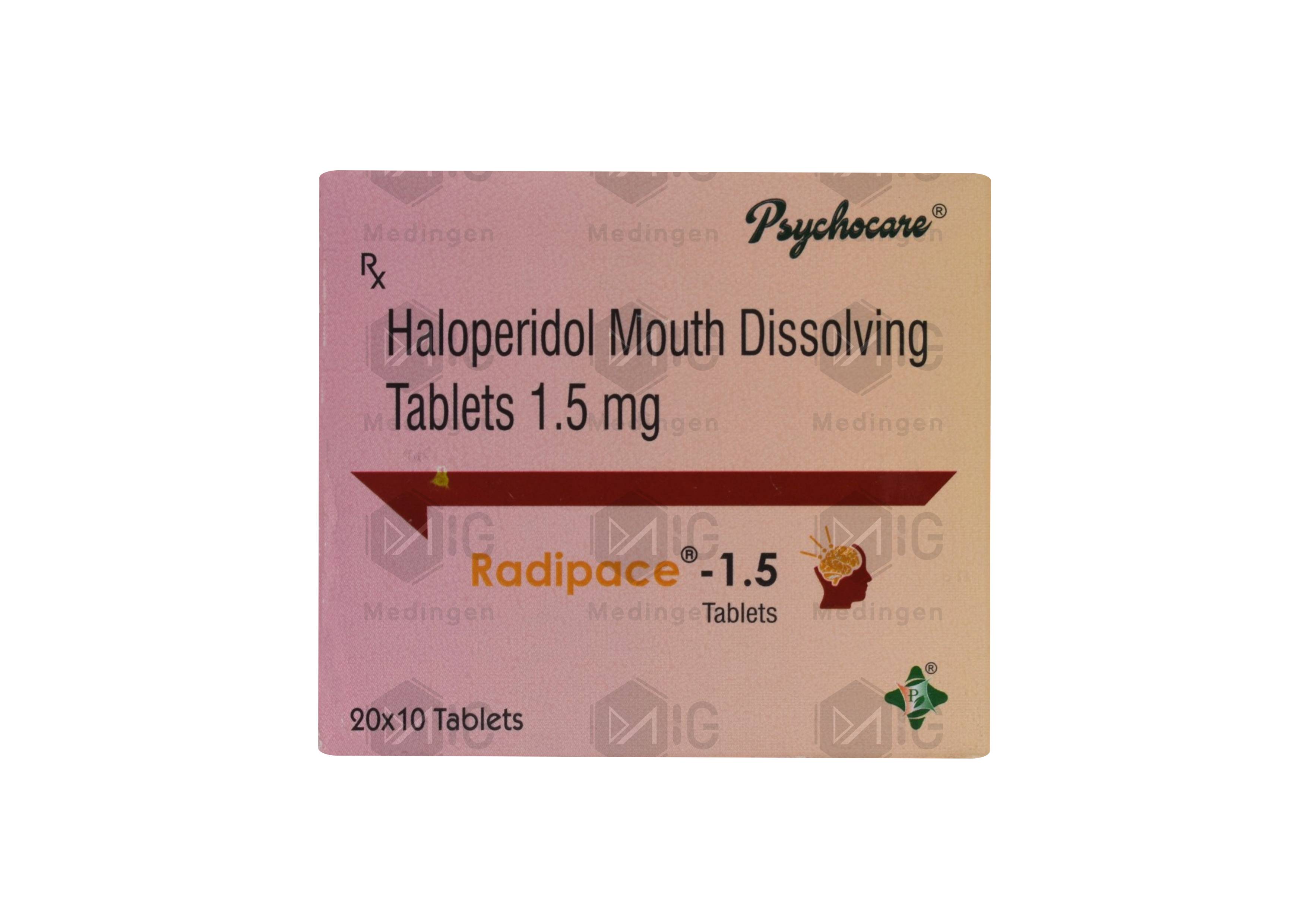RADIPACE 1.5MG